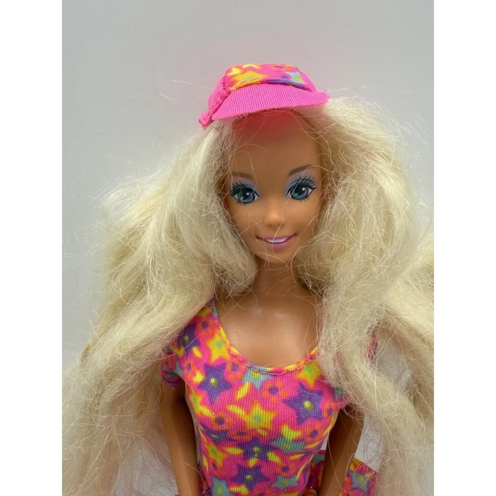 Caboodles Glitter Beach Barbie Doll Mattel 90's Vintage 1992  Fashion Doll